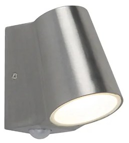 Zewnetrzna Lampa zewnętrzna aluminiowa z czujnikiem ruchu, w tym LED - Uma Nowoczesny Oswietlenie zewnetrzne