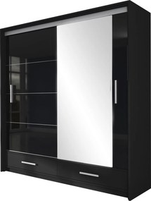 Szafa SENNA - Czarny / 208 cm