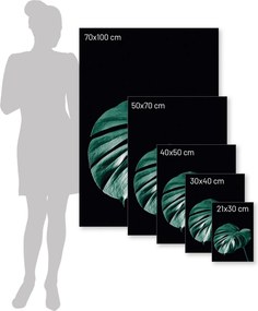 Plakat Dark Monstera