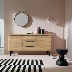 Komoda NORDICO 160 cm do Salonu Sypialni Dąb artisan