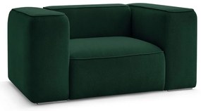 Ciemnozielony fotel Zephyr – Bobochic Paris
