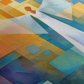 Obraz - Geometryczny anioł (70x50 cm)