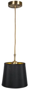 Nowoczesna czarna lampa wisząca D0-K52