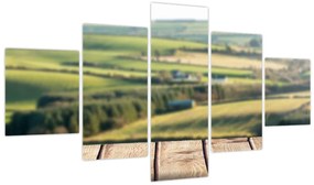Obraz - Widok na krajobraz (125x70 cm)