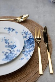 Sztućce 16 szt. ze stali nierdzewnej w kolorze złota Diseno – Mikasa