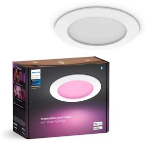 Philips - LED RGBW Ściemnialne oświetlenie łazienkowe Hue SLIM LED/12W/230V IP44