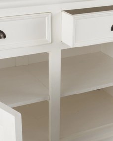 Komoda Brighton 3 szuflady + 3 drzwi white