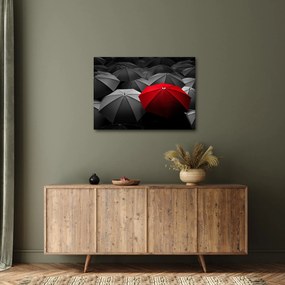 Obraz otwartych parasoli (70x50 cm)