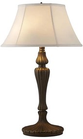 Searchlight EU46091WH - Lampa stołowa AMY 1xE27/60W/230V