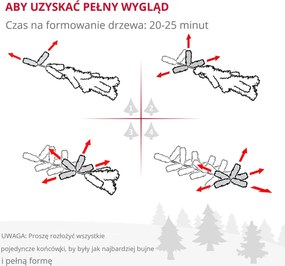 HOMCOM Sztuczna Choinka, Smukła, z Szyszkami, Ognioodporna, 54 x 195 cm, Zielona | Aosom PL