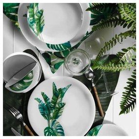 24-częściowy zestaw talerzy porcelanowych Kutahya Tracio