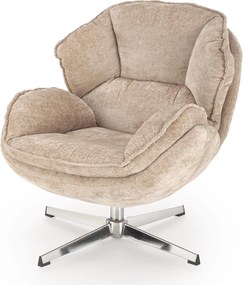 Fotel wypoczynkowy z grubymi poduchami Guido Halmar