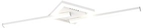Biała lampa sufitowa LED 16x54 cm Viale – Trio