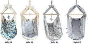 Bawełniana huśtawka niemowlęca na taras L1-E07