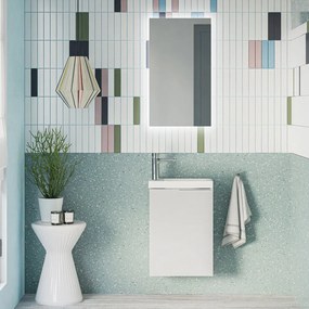 Zestaw mebli łazienkowych do WC dla gości TIM 40 cm