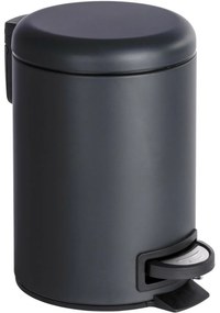 Wenko Kosz na śmieci z pedałem Leman 3 l, czarny, 3 l