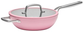 Patelnia z pokrywką/z powłoką ceramiczną wok ø 28 cm Meda 3.0 – FABINI