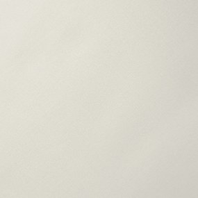 Kremowe prześcieradło z perkalu bawełnianego z gumką 90x190 cm Cotton Percale – Bianca