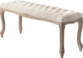 Ławka  Isacco cream 114x38x48cm