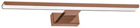 Podłużny kinkiet łazienkowy złoty  13,8W 60x11,5x4 cmH1-L79