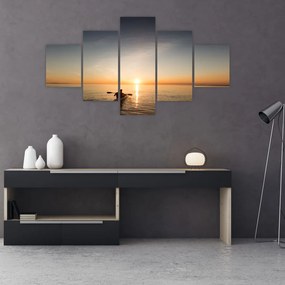Obraz - kajak na morzu (125x70 cm)