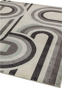 Szarobeżowy dywan 80x150 cm Nova Retro Grey – Asiatic Carpets
