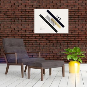 Obraz na szkle - Kształty geometryczne N⁰5 (70x50 cm)