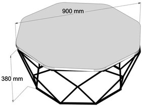 Stolik konferencyjny Diamond Cream