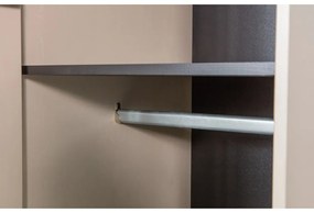 Kremowa szafa modułowa z litego drewna sosnowego 150x200 cm Daily – vtwonen