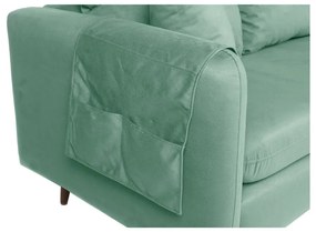 Turkusowa sofa 215 cm Sofia – Balcab Home