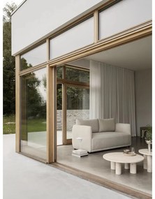 Beżowy kamienny okrągły stolik ø 75 cm Volos – Blomus