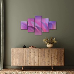 Obraz - Kropla na kwiecie (125x70 cm)
