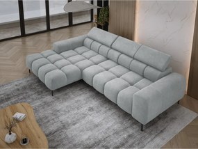 Narożnik PLAZA MINI wolnostojący Lewostronny w tkaninie CLOUD 81 WERSAL