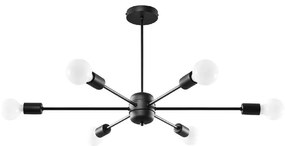 Czarna lampa wisząca 86.5x68 cm Benedett – Nice Lamps