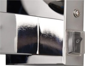 Kinkiet w kolorze srebra ø 14 cm Kula – Trio