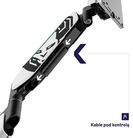 Uchwyt na monitor LED RGB X-Arm