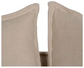Kremowa lniana sofa 210 cm – Ixia