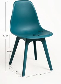 Zestaw 4 Krzese Kelen Suprym