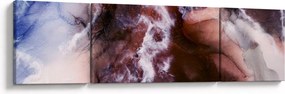Obraz - Fioletowy marmur N⁰3 (170x50 cm)