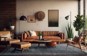 Dywan vintage Armand ciemny szary 230 cm x 320 cm