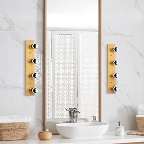 Kinkiet w kolorze złota Mirro – Opviq lights