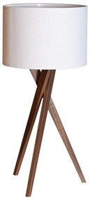 ByRydens 4002720-6003 - Lampa stołowa VEGA 1xE27/8W/230V biała/orzech