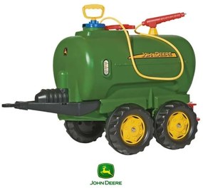 Rolly toys rollytrailer cysterna 10 l john deere dwuosiowa + pompka