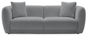 Jasnoszara sofa 230 cm Bourbon – Bobochic Paris