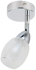 Szklany nowoczesny kinkiet - K518 R3-H22