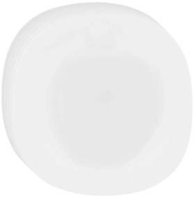Altom Zestaw talerzy głębokich ze szkła opalowego White harmony 22,5 cm, 6 szt.