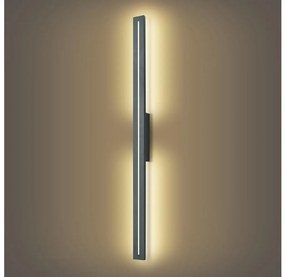 Brilagi - Zewnętrzny kinkiet LED LINEO 24W/230V 3000K IP65 antracyt