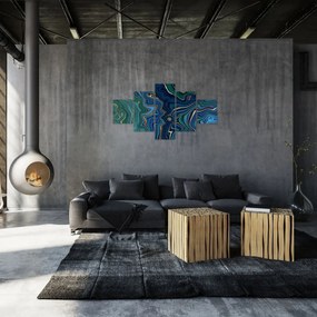 Obraz - Marmur agatowy (125x70 cm)