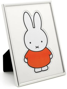 Metalowa ramka stojąca/ścienna w kolorze srebra 15x20 cm Miffy – Zilverstad