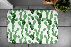 Dywanik łazienkowy antypoślizgowy Dywanik łazienkowy antypoślizgowy Kaktusy wzór